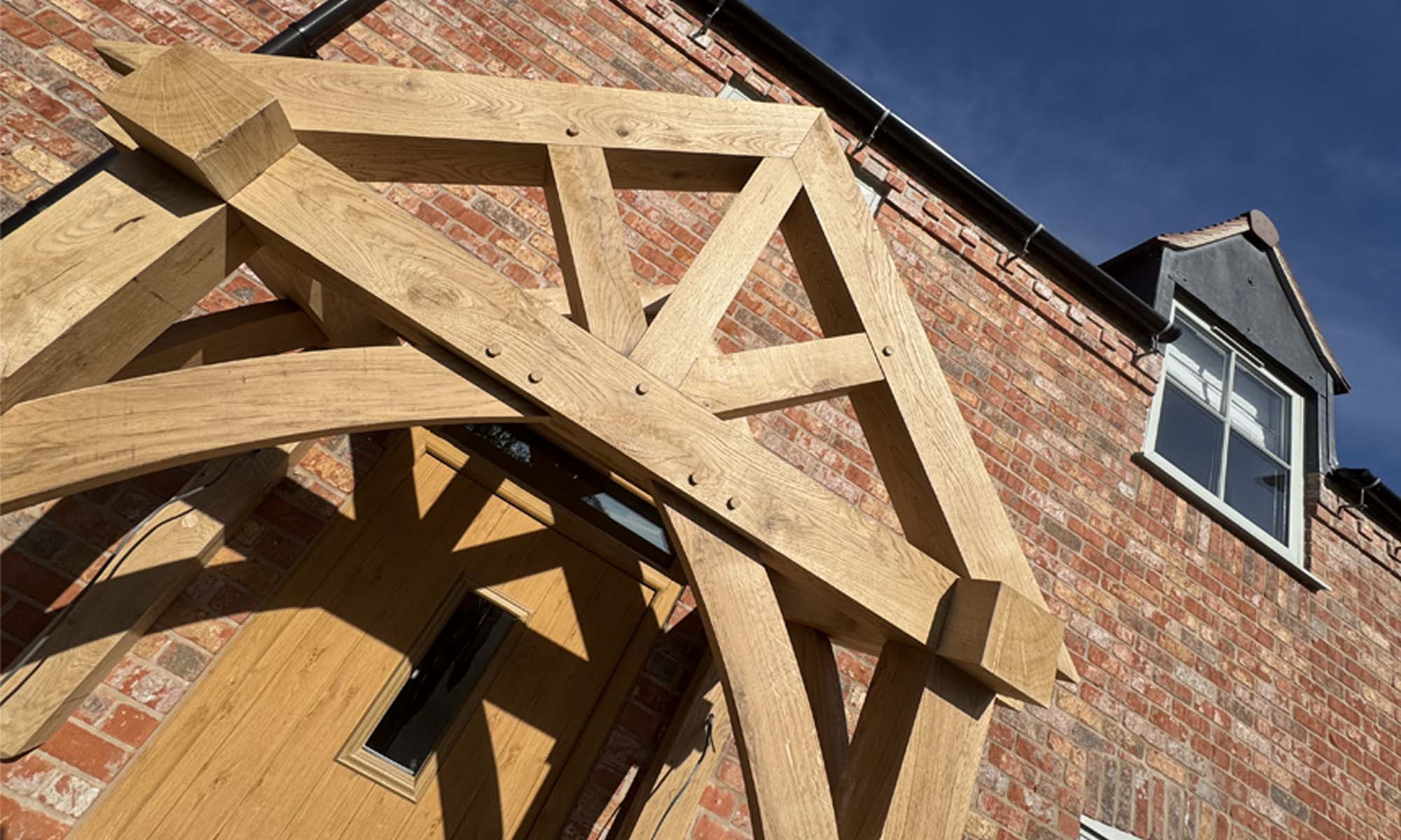 Oak Porch Build